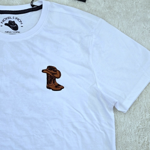 Nickel & Iron "Giddy Up Cowboy"🤠 Graphic Tee👕 - NWT - Picture 10 of 15